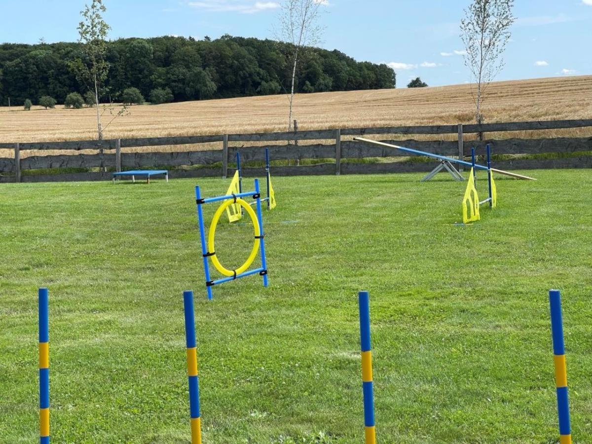 Ferienhaus S'Bunde Heisle Blaufelden Esterno foto