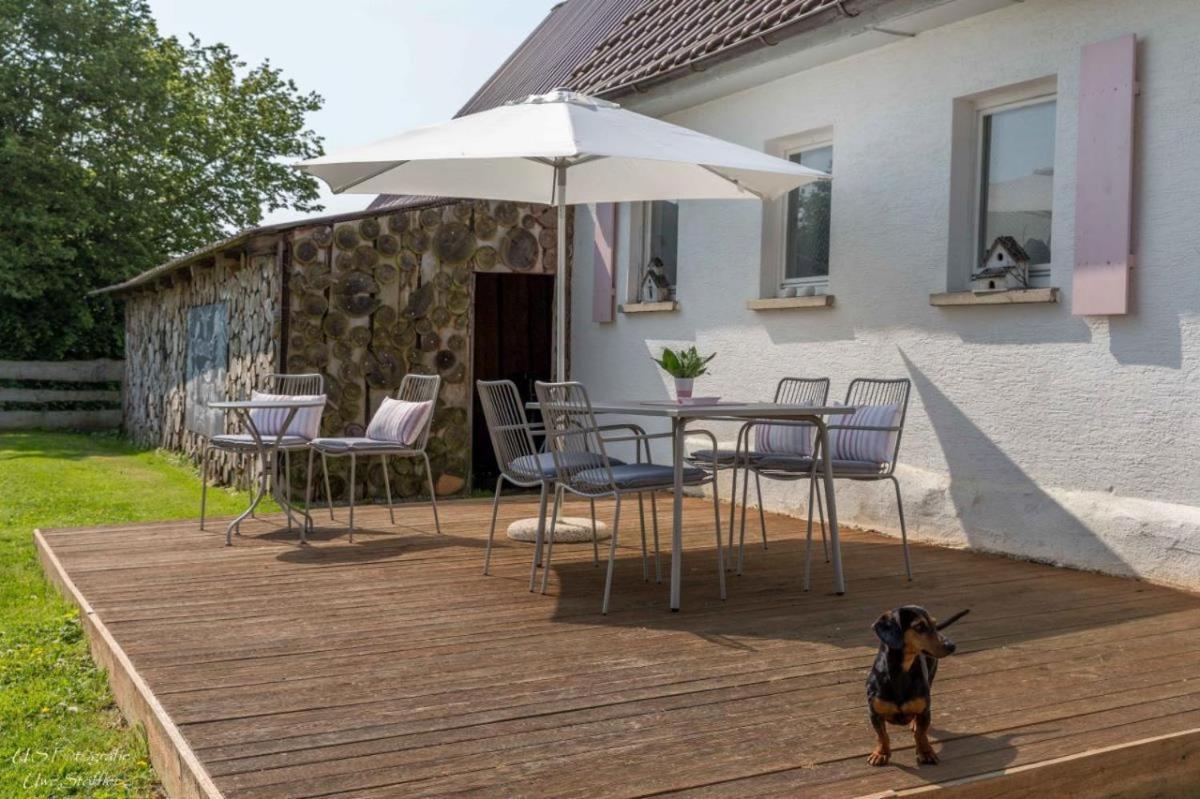 Ferienhaus S'Bunde Heisle Blaufelden Esterno foto