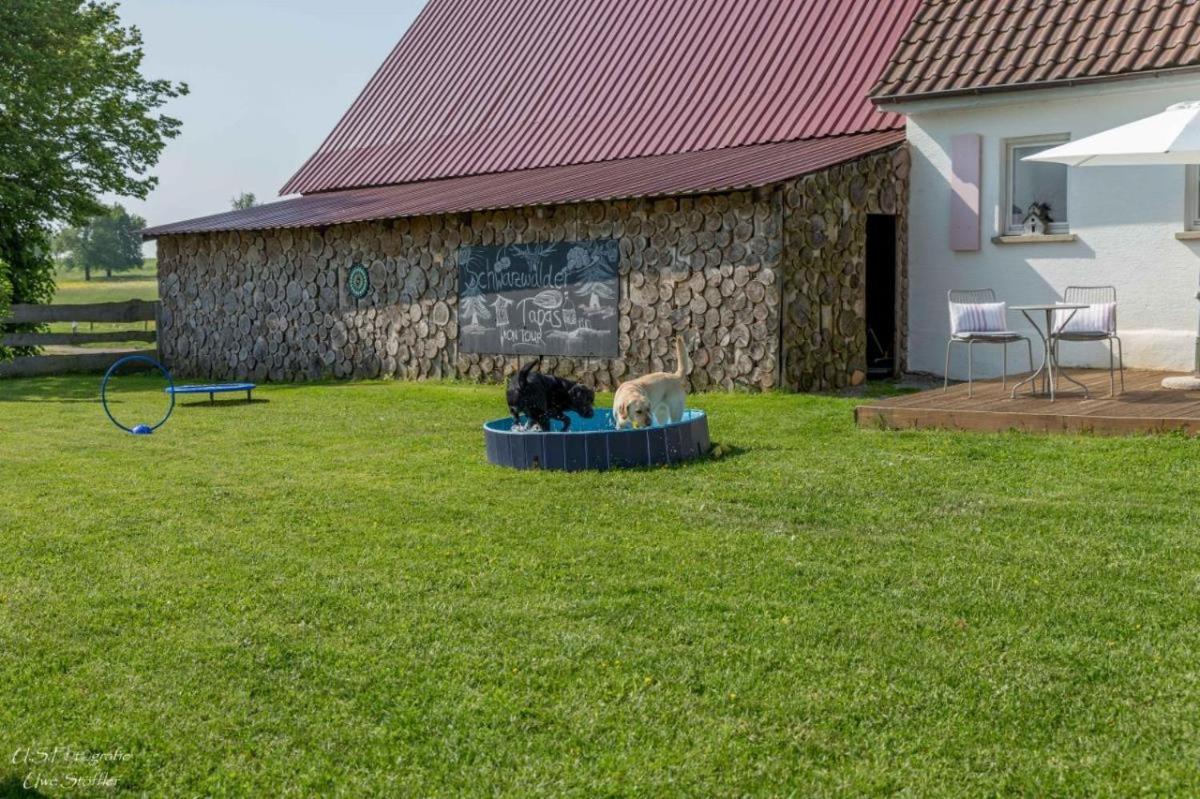 Ferienhaus S'Bunde Heisle Blaufelden Esterno foto