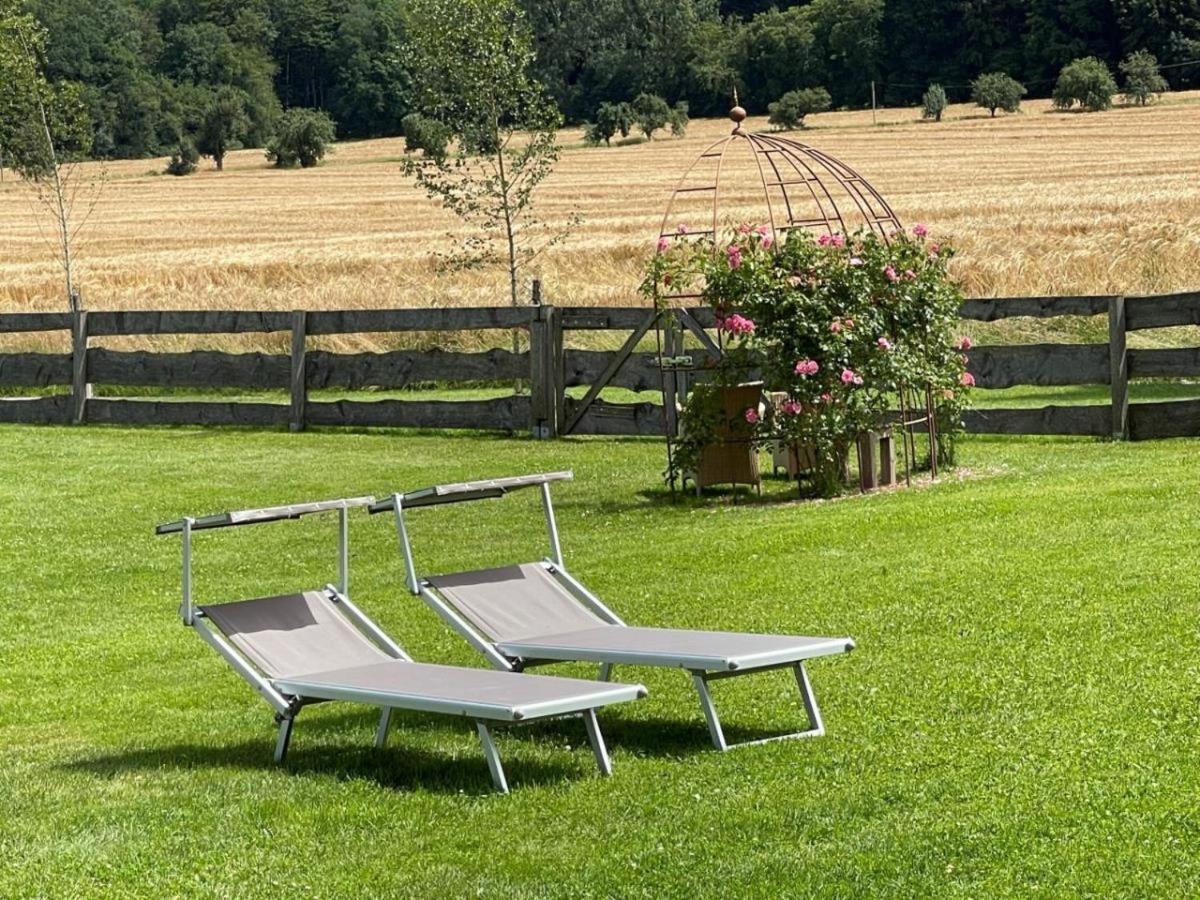Ferienhaus S'Bunde Heisle Blaufelden Esterno foto